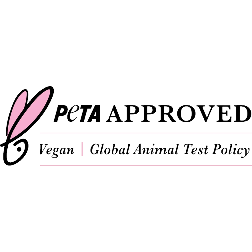 Symbol: PeTA APPROVED Vegan | Global Animal Test Policy