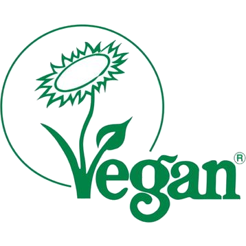 Symbol: Veganblume (The Vegan Society)